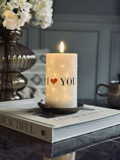VIAMAJA Lys Og Led|Led Bloklys<LED Bloklys TWINKLE - Love