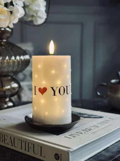 VIAMAJA Lys Og Led|Led Bloklys<LED Bloklys TWINKLE - Love