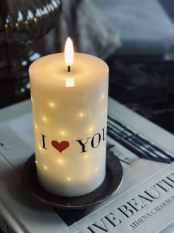 VIAMAJA Lys Og Led|Led Bloklys<LED Bloklys TWINKLE - Love