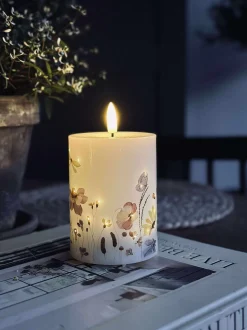 VIAMAJA Lys Og Led|Led Bloklys<LED Bloklys Twinkle flora