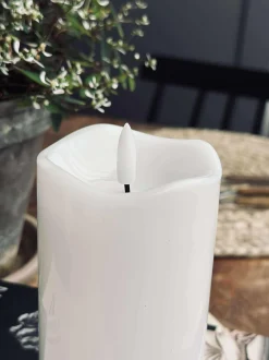VIAMAJA Lys Og Led|Led Bloklys<LED Bloklys White TWINKLE - 12,5cm
