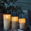VIAMAJA Lys Og Led|Led Bloklys<LED Lys FROZEN - 3 stk