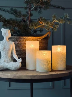VIAMAJA Lys Og Led|Led Bloklys<LED Lys FROZEN - Mint 3 stk