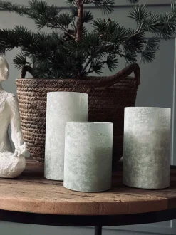 VIAMAJA Lys Og Led|Led Bloklys<LED Lys FROZEN - Mint 3 stk