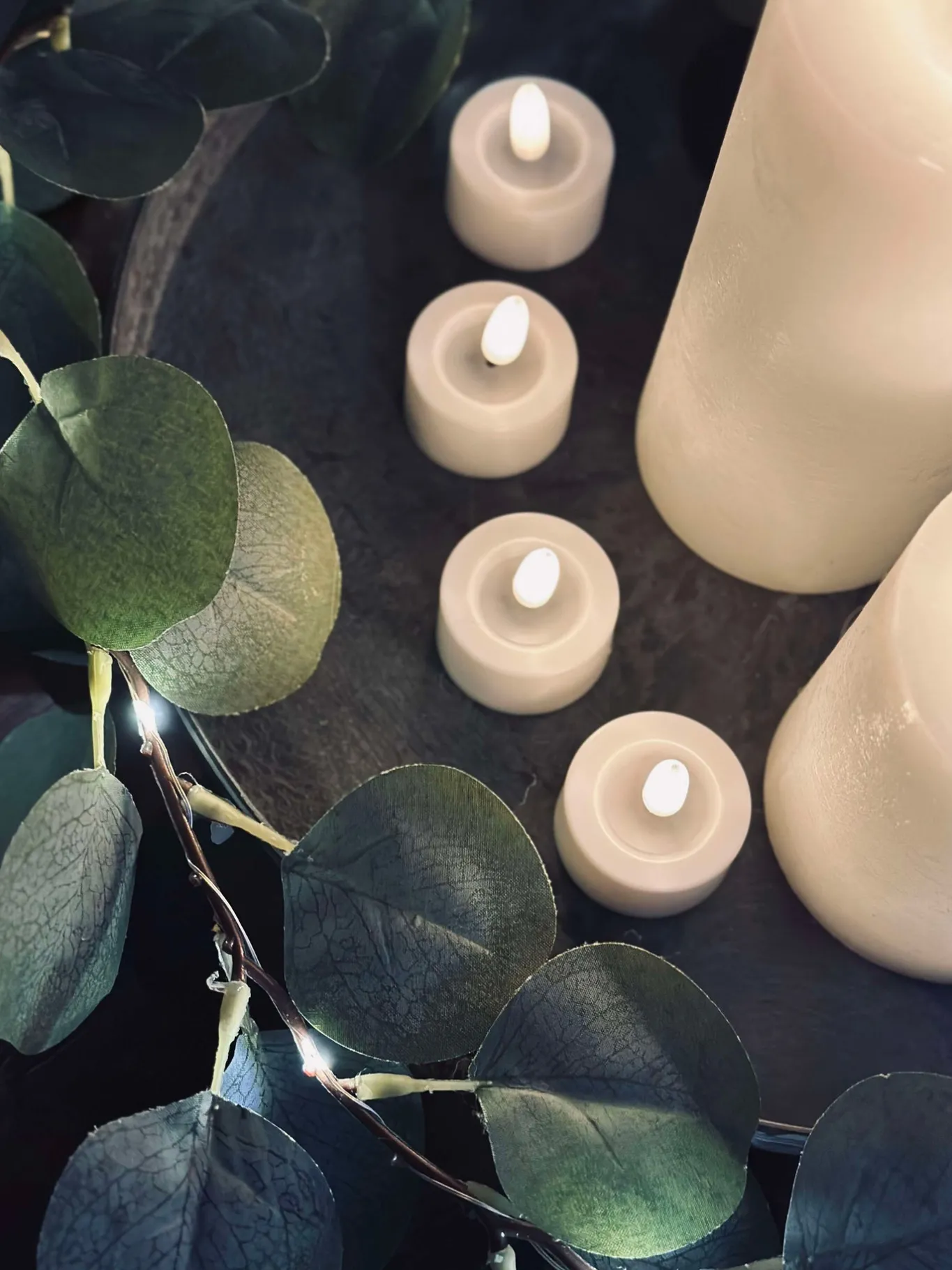 VIAMAJA Lys Og Led|Led Bloklys<LED Lys pakke med 9 LED lys - Ink fjernbetjening