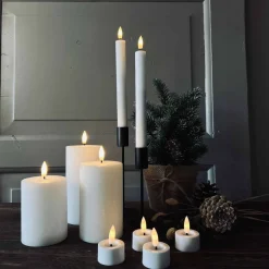 VIAMAJA Lys Og Led|Led Bloklys<LED Lys pakke med 9 LED lys - Ink fjernbetjening