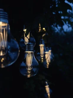 VIAMAJA Lys Og Led|Udendørs Led<LED Lyskæde med solceller - Udendørs med 10 pære