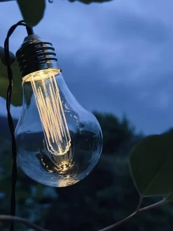 VIAMAJA Lys Og Led|Udendørs Led<LED Lyskæde med solceller - Udendørs med 10 pære