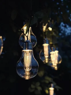 VIAMAJA Lys Og Led|Udendørs Led<LED Lyskæde med solceller - Udendørs med 10 pære