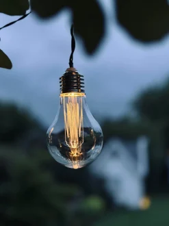 VIAMAJA Lys Og Led|Udendørs Led<LED Lyskæde med solceller - Udendørs med 10 pære
