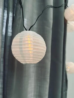VIAMAJA Lys Og Led|Udendørs Led<Led solcelle lyskæde, 10 hvide kugler