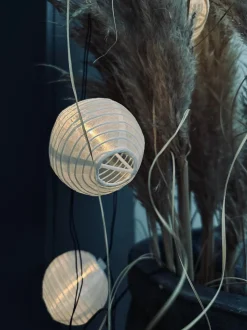 VIAMAJA Lys Og Led|Udendørs Led<Led solcelle lyskæde, 10 hvide kugler