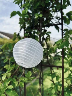 VIAMAJA Lys Og Led|Udendørs Led<Led solcelle lyskæde, 10 hvide kugler