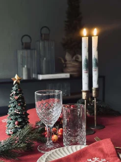 VIAMAJA Lys Og Led|Led Kronelys<LED Stagelys 2 stk - Julemotiv