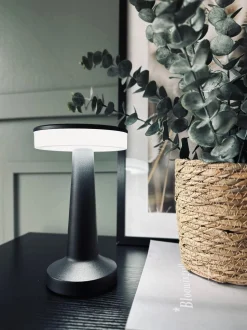 VIAMAJA Lamper|Lys Og Led<LED Touch Bordlampe genopladelig - Sort