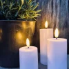 VIAMAJA Lys Og Led|Udendørs Led<LED Udendørs Bloklys Sæt af 3 stk - Hvid