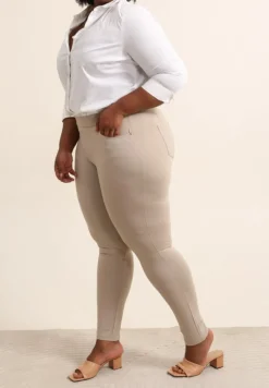 VIAMAJA Leggings<Leggings Plus size 38-50 Beige