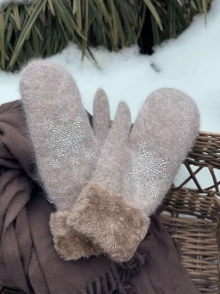 VIAMAJA Huer Og Handsker<Luffer Soft beige