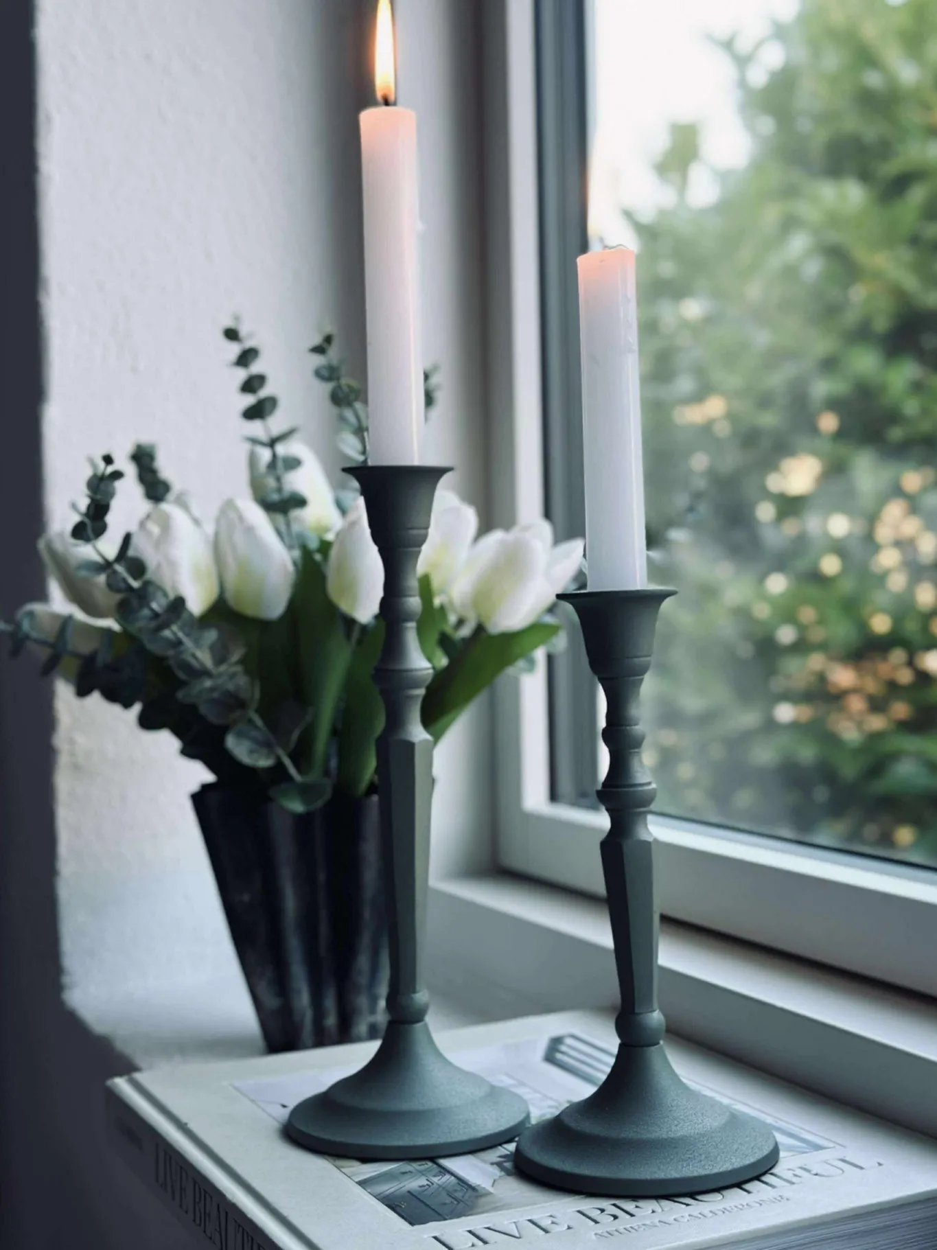 VIAMAJA Lysestager<Lysestage - Salvie