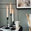 VIAMAJA Lysestager<Lysestage – Støbejern 12cm