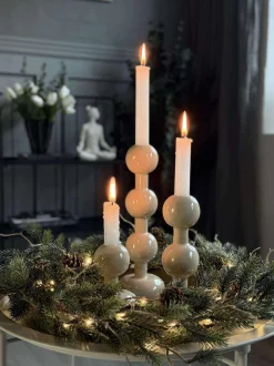 VIAMAJA Lysestager<Lysestage Beige