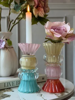 VIAMAJA Lysestager|Interiør<Lysestage BON 17 cm Vendbar - MIX