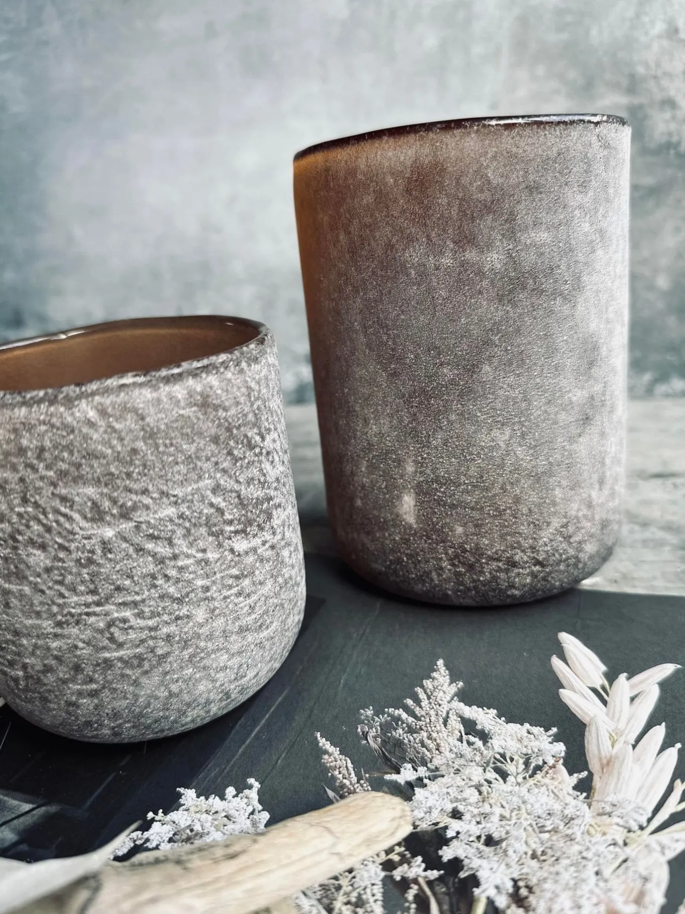 VIAMAJA Lysestager<Lysestage FROST dark - Lille