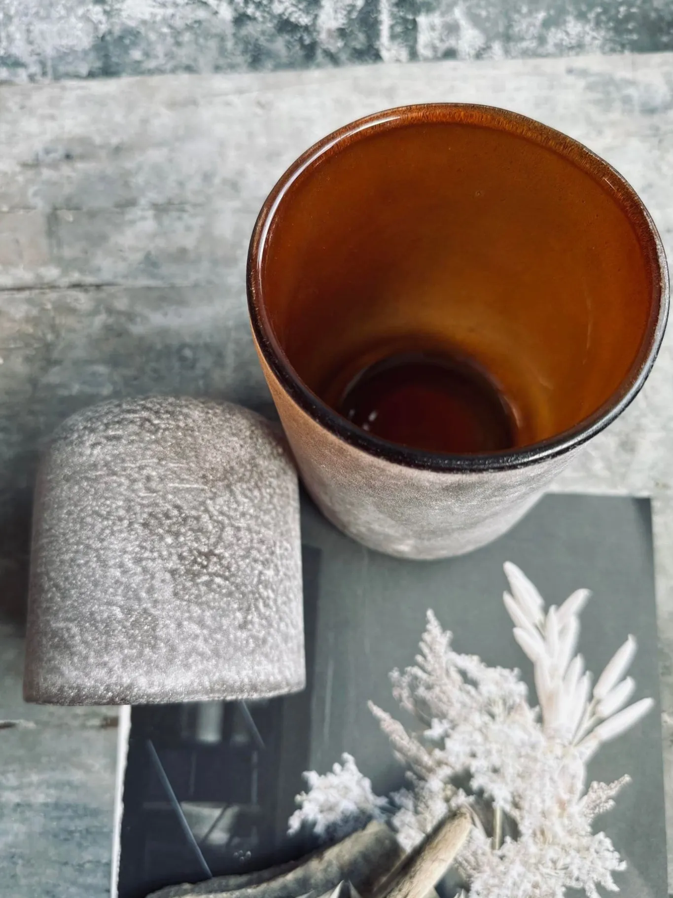 VIAMAJA Lysestager<Lysestage FROST dark - Lille