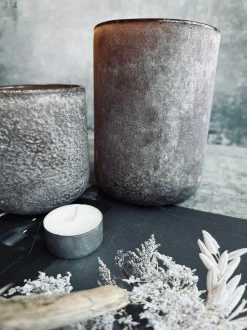 VIAMAJA Lysestager<Lysestage FROST dark - Lille