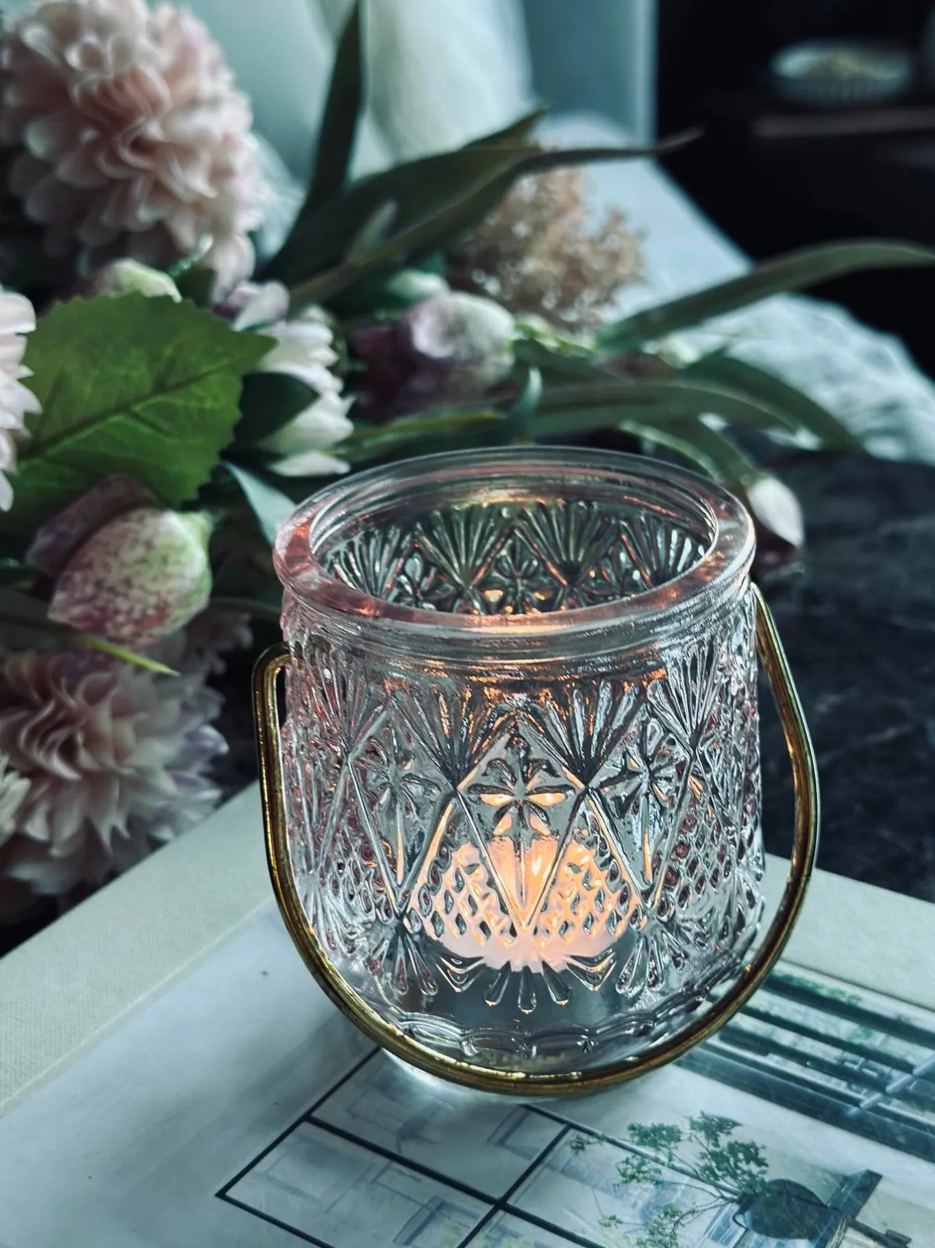 VIAMAJA Lysestager<Lysestage lanterne - Rosa