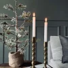 VIAMAJA Lysestager<Lysestage med kugler - H 23 cm