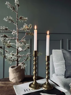 VIAMAJA Lysestager<Lysestage med kugler H 21 cm