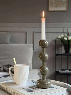 VIAMAJA Lysestager|Jul<Lysestage Oliven