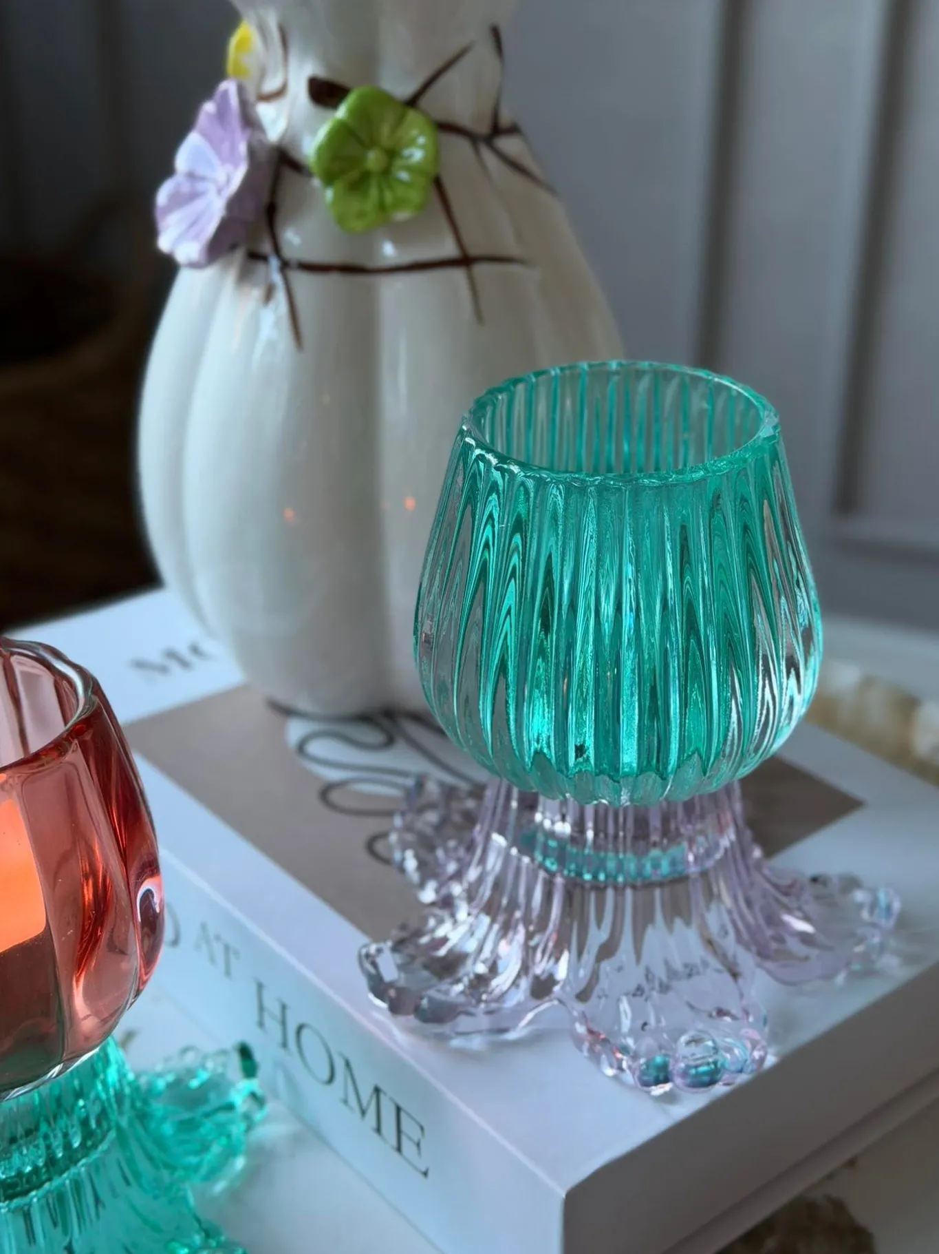 VIAMAJA Lysestager|Interiør<Lysestage Palme 14 cm Vendbar - MIX