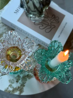 VIAMAJA Lysestager|Interiør<Lysestage Palme 21 cm Vendbar - MIX