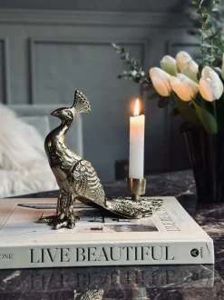 VIAMAJA Lysestager<Lysestage PEACOCK