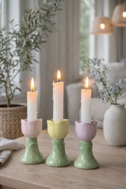 VIAMAJA Lysestager|Påske<Lysestage Tulipan - Flere farver