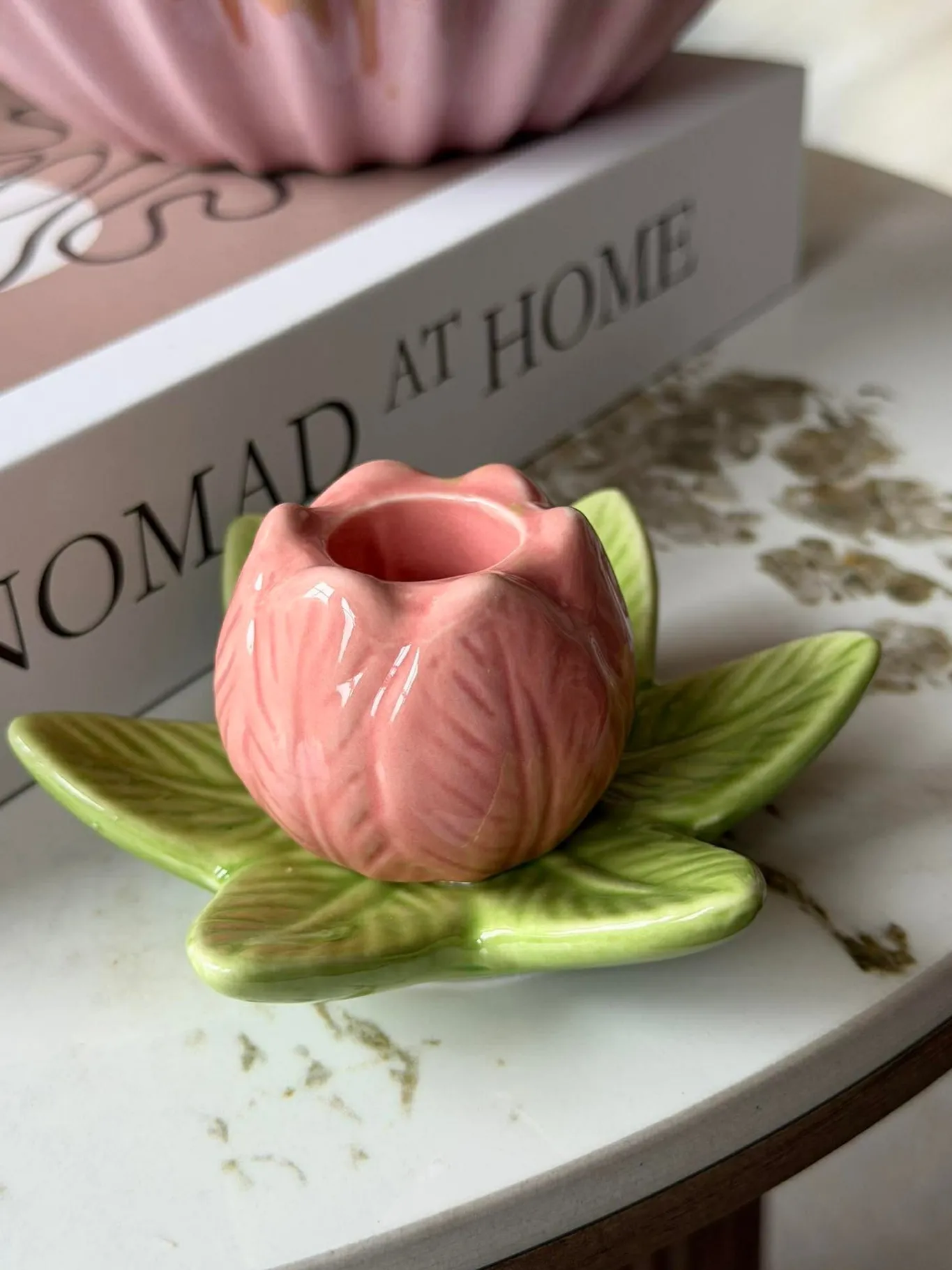 VIAMAJA Lysestager|Påske<Lysestage tulipan - Rosa