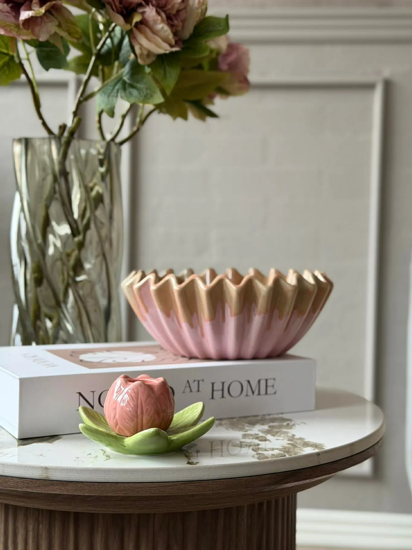VIAMAJA Lysestager|Påske<Lysestage tulipan - Rosa