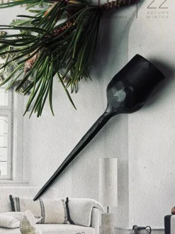 VIAMAJA Lysestager|Jul<Lysholder med spyd - 13 cm