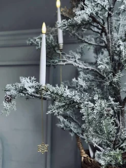 VIAMAJA Jul<Lysholder til juletræ STAR - 6 stk.