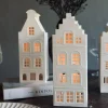 VIAMAJA Lysestager|Lyshuse<Lyshus - White mix