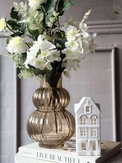 VIAMAJA Lysestager|Lyshuse<Lyshus med led - Porcelæn
