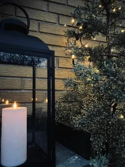 VIAMAJA Lys Og Led|Udendørs Led<Lyskæde med 60 led lys - solceller - Ekstra kraftig