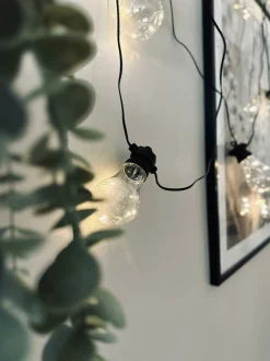 VIAMAJA Udendørs Led|Lyskæde Til Batteri<Lyskæde med Batteriboks – Til inde og ude