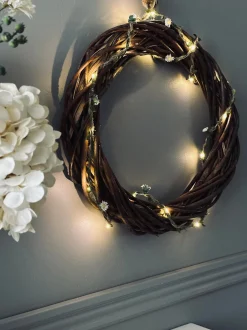 VIAMAJA Lys Og Led|Led Dekoration<Lyskæde med blade og blomster