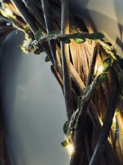 VIAMAJA Lys Og Led|Led Dekoration<Lyskæde med blade og blomster