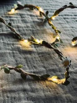 VIAMAJA Lys Og Led|Led Dekoration<Lyskæde med blade og blomster