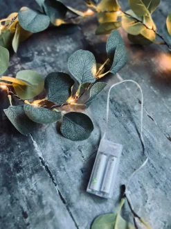 VIAMAJA Lys Og Led|Led Dekoration<Lyskæde med eucalyptus