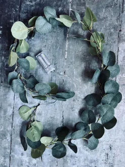 VIAMAJA Lys Og Led|Led Dekoration<Lyskæde med eucalyptus